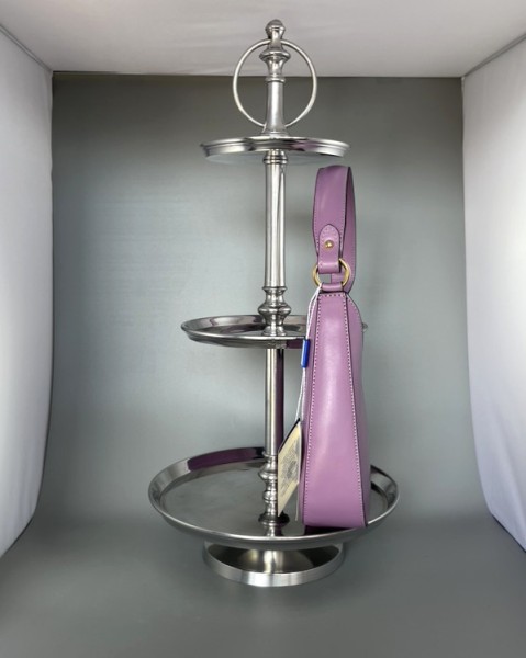 Kleine Lederhandtasche in zwei Farben